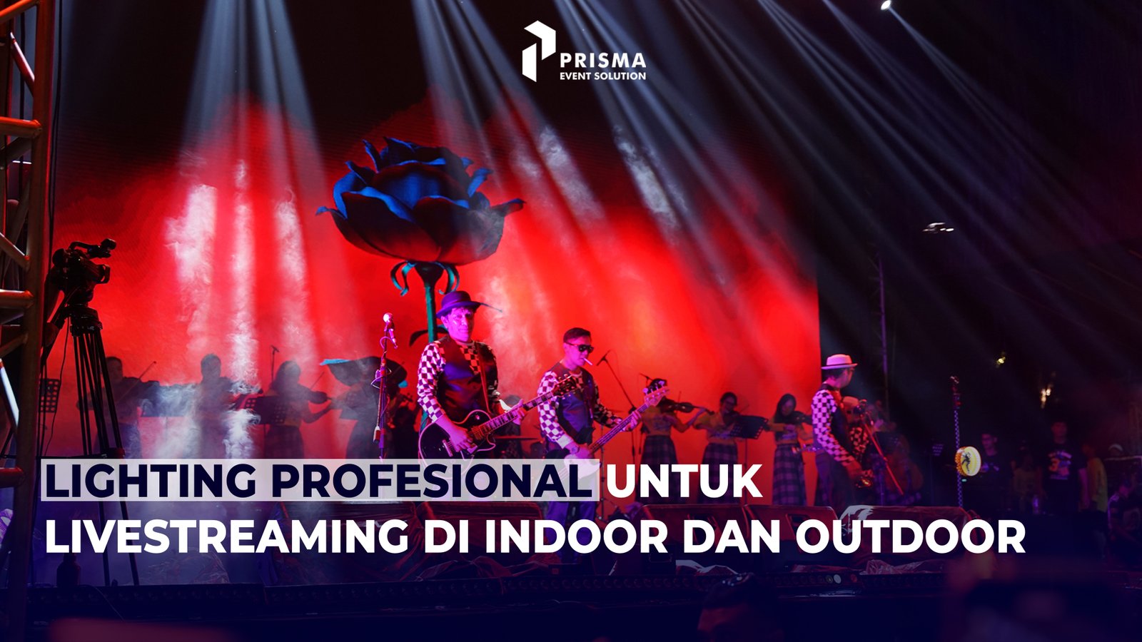 Lighting Profesional Untuk Livestreaming di Indoor dan Outdoor